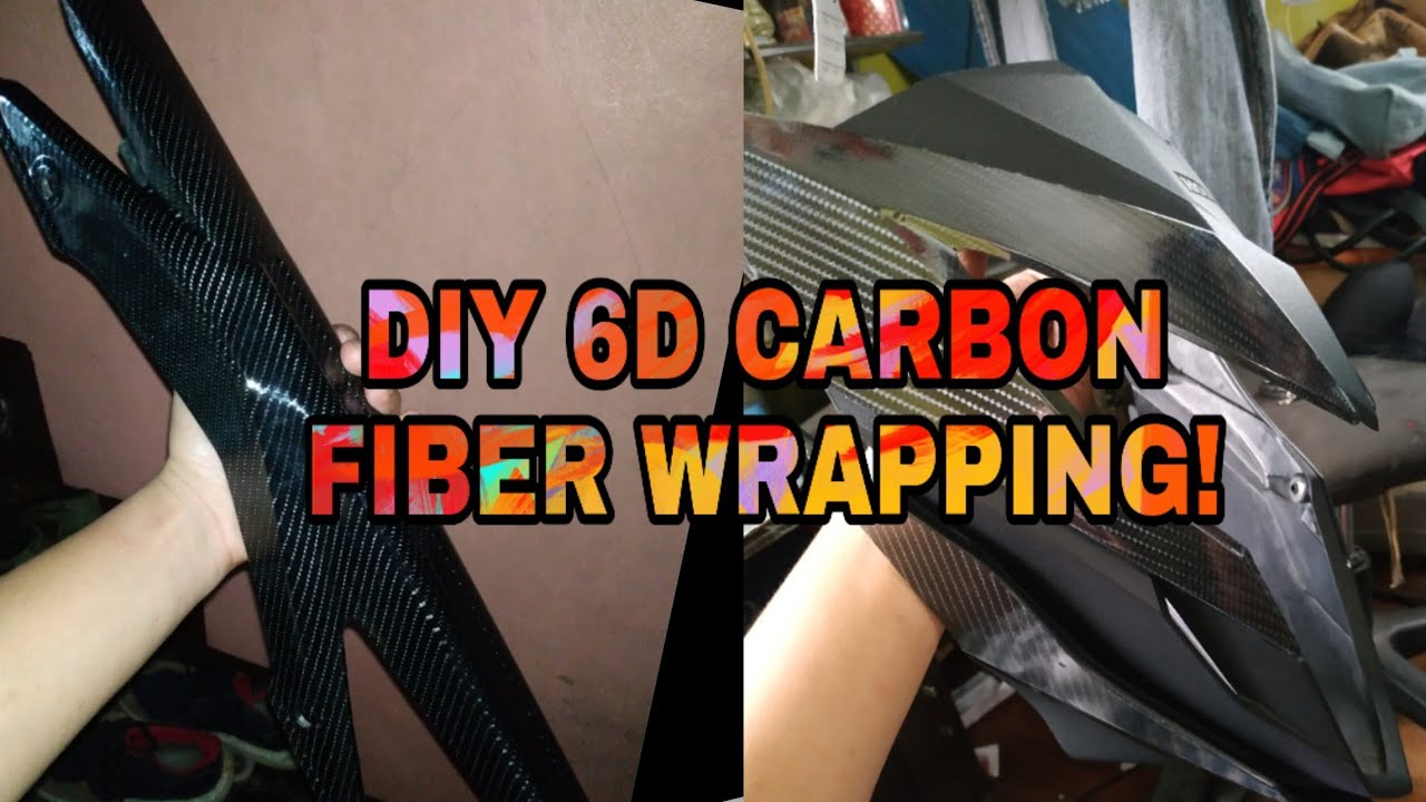 how to apply carbon fiber sticker on motorcycle