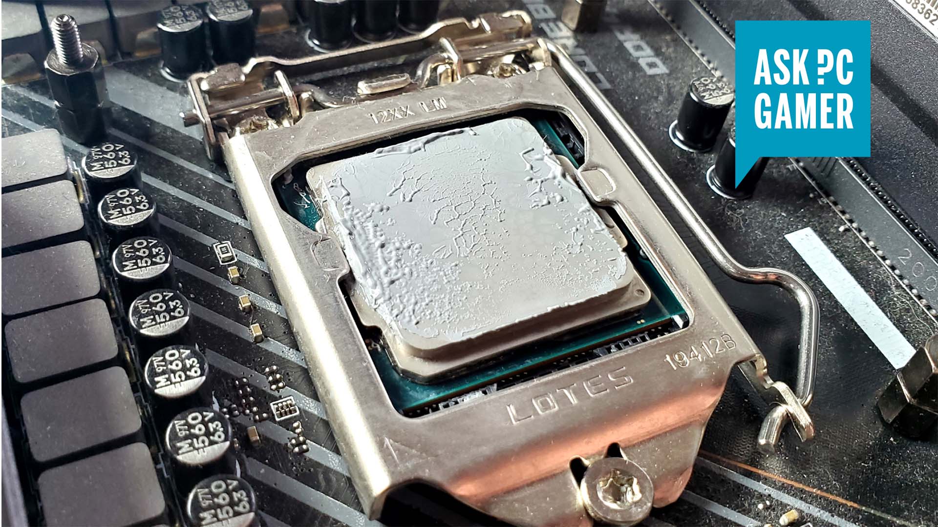 how to clean thermal paste off cpu