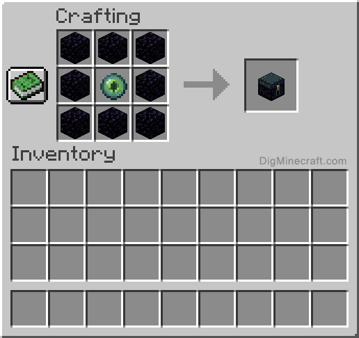 how to craft ender chest