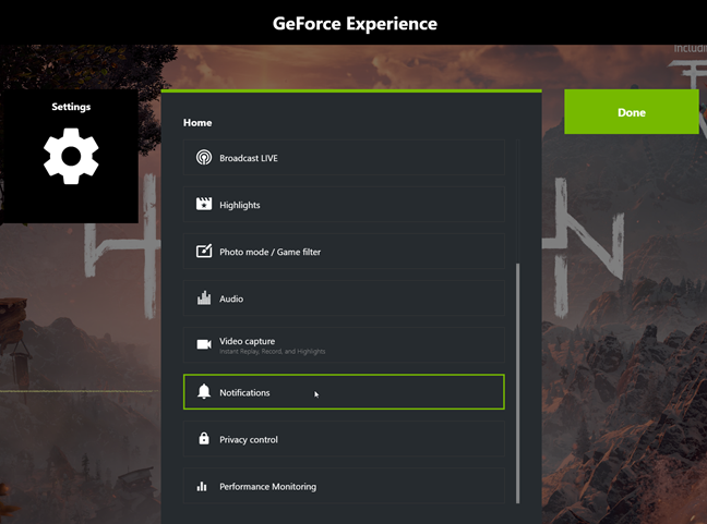 how to disable geforce experience alt z