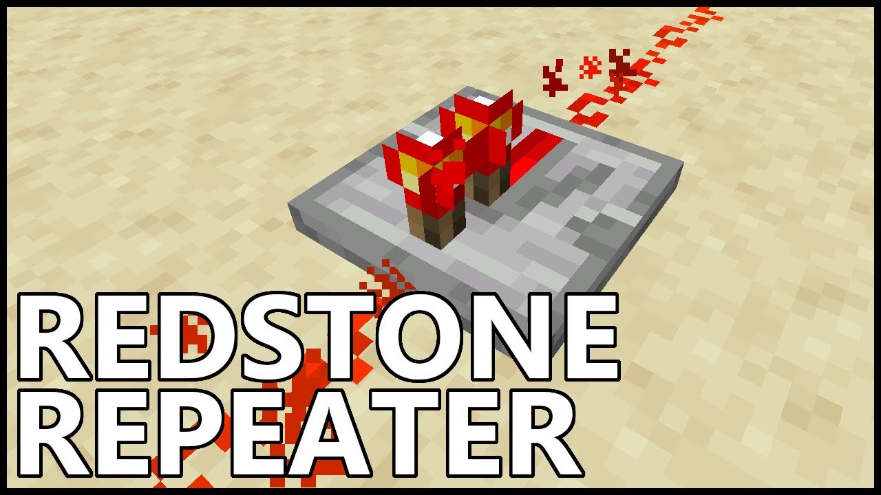 how to make a redstone repeater