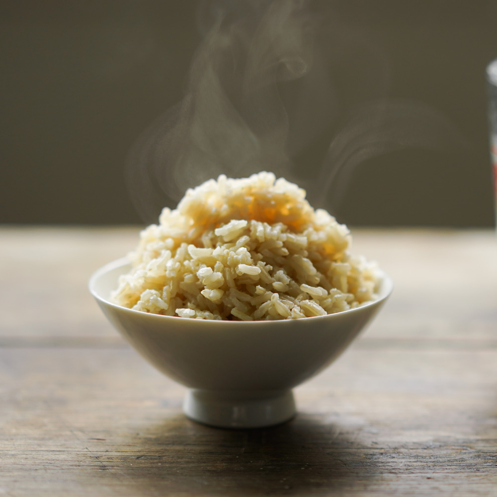 how to make brown rice in the microwave