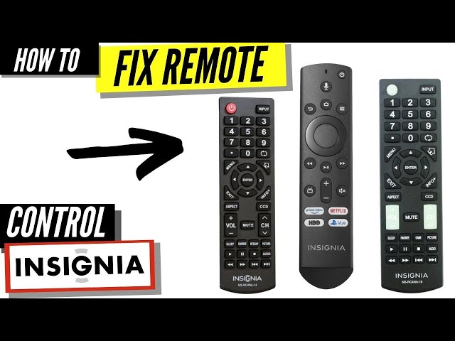 how to pair remote to insignia tv