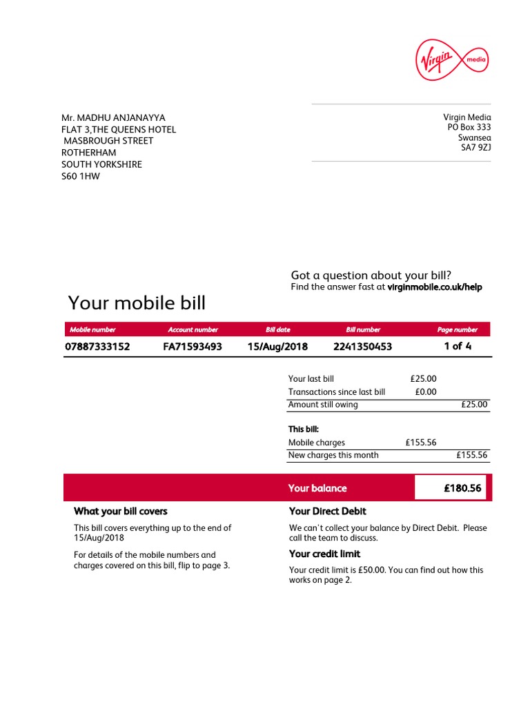 how to pay virgin mobile bill