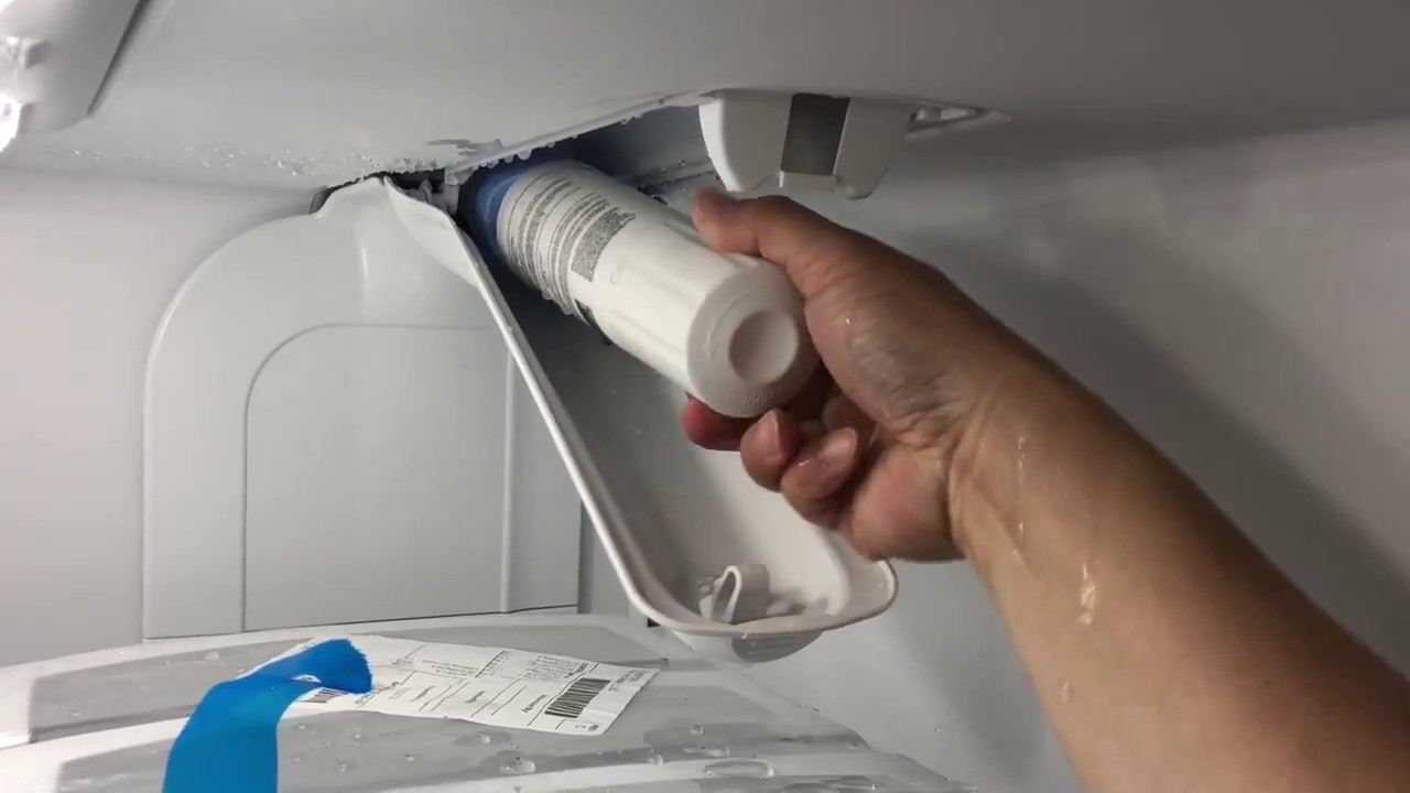 how to replace whirlpool fridge water filter