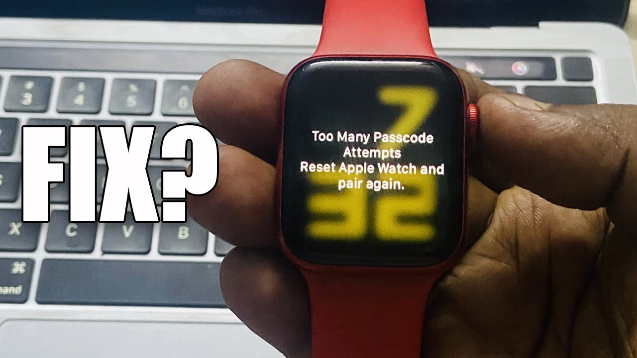 how to reset apple watch and pair again