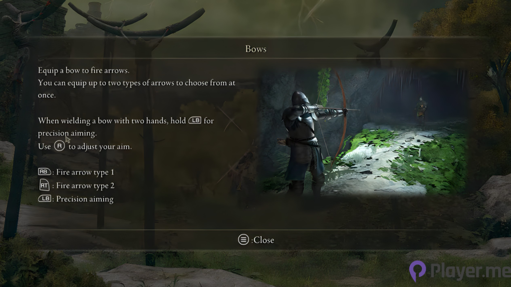 how to switch arrows in elden ring