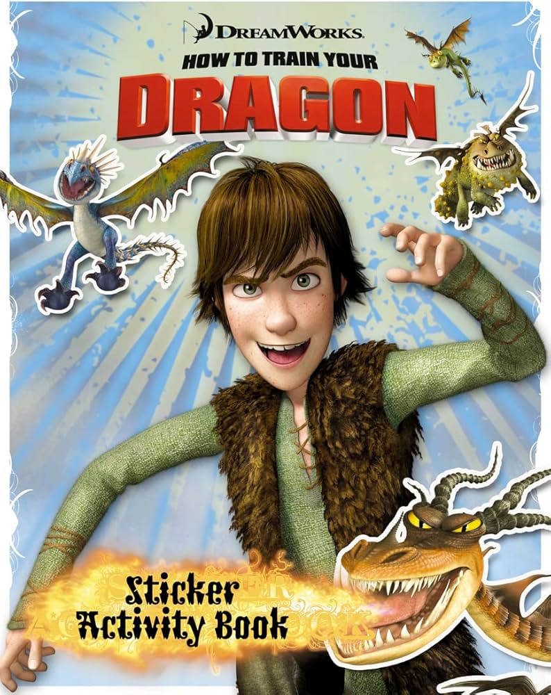 how to train your dragon stickers