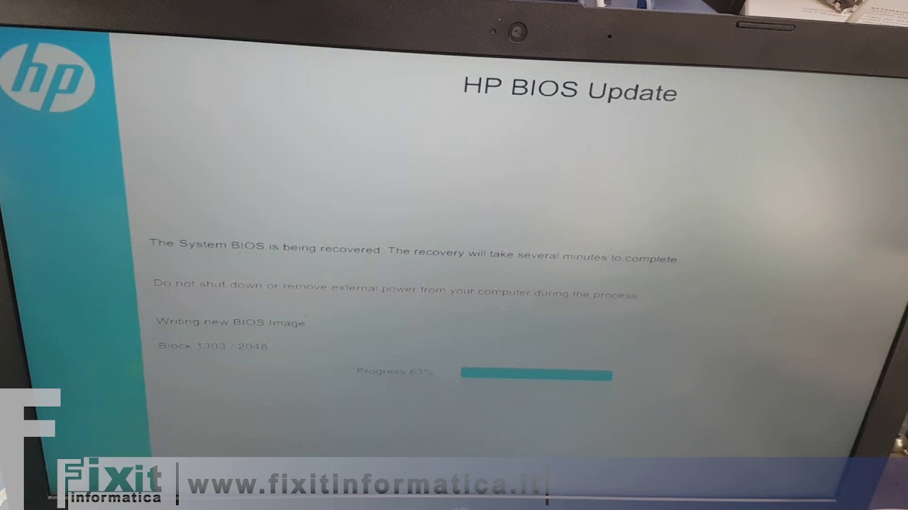 hp 250 g6 bios recovery