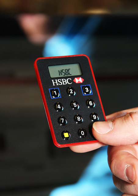 hsbc log in with secure key