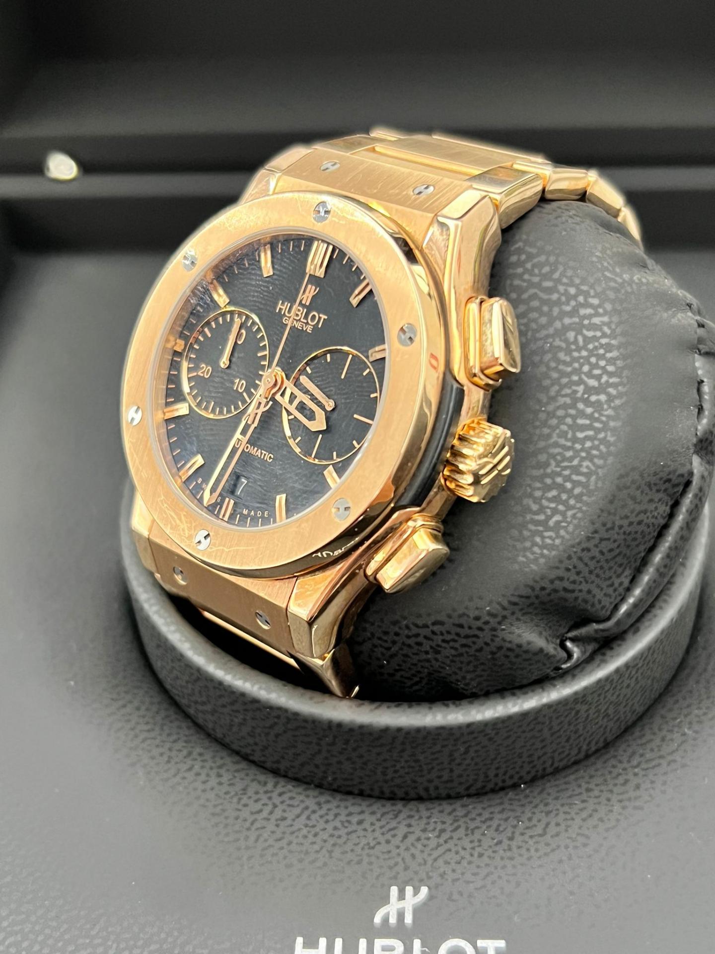 hublot classic fusion 45mm rose gold