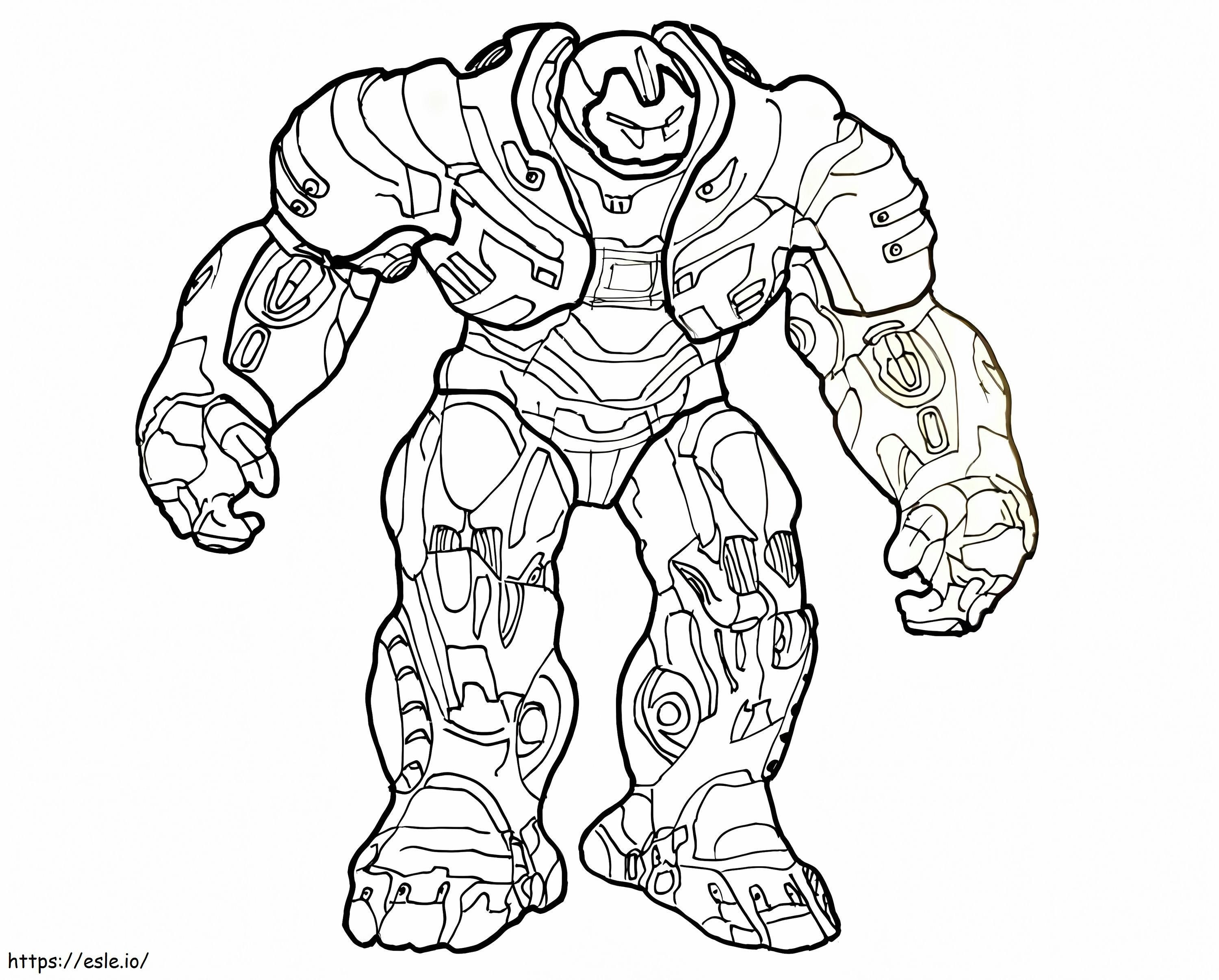 hulkbuster boyama