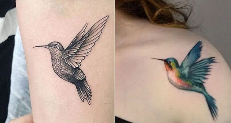 hummingbird tattoo symbolism