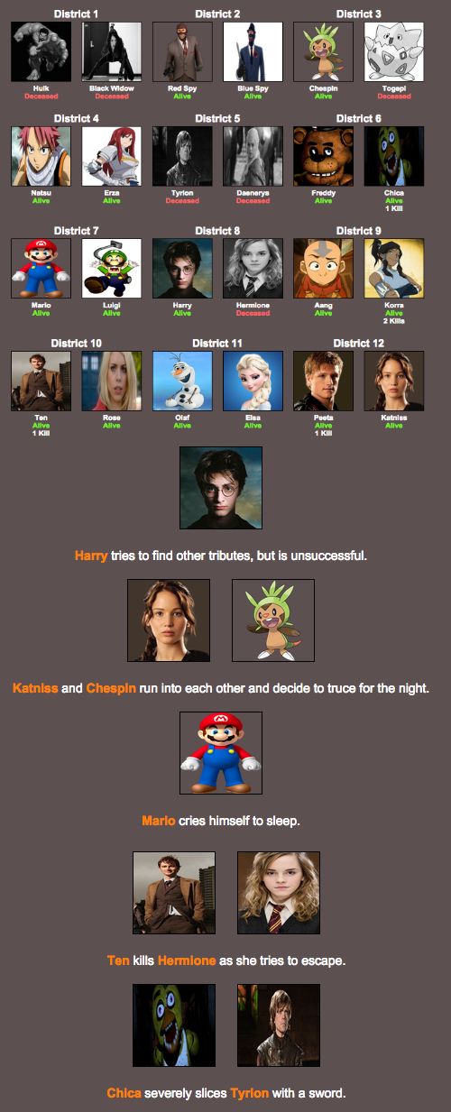 hunger games simulator game