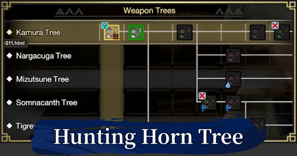 hunting horn tree