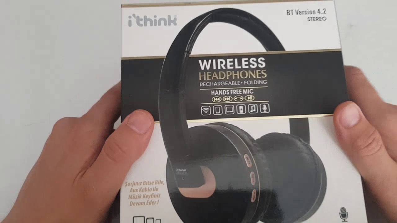 i think wireless kulak üstü kulaklık