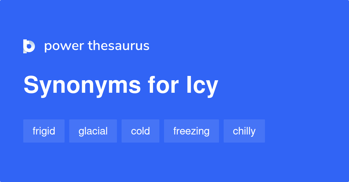 icy synonyms