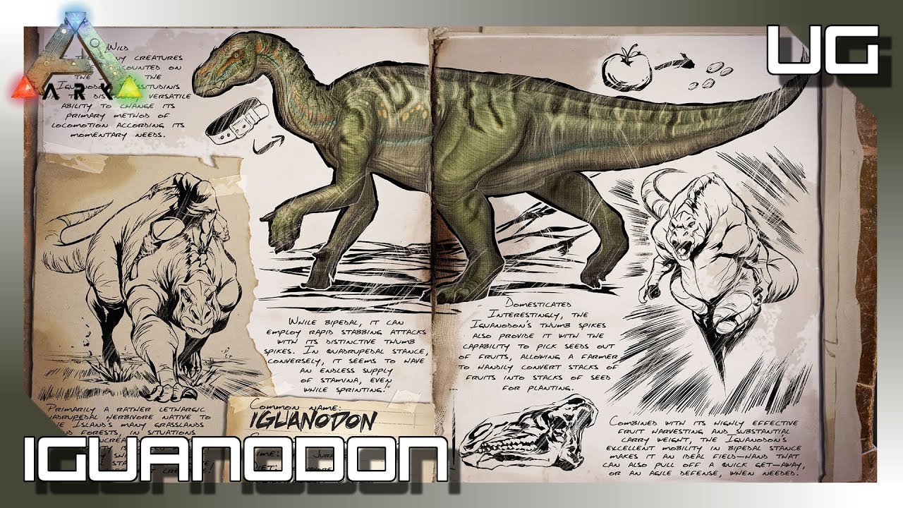 iguanodon ark survival evolved