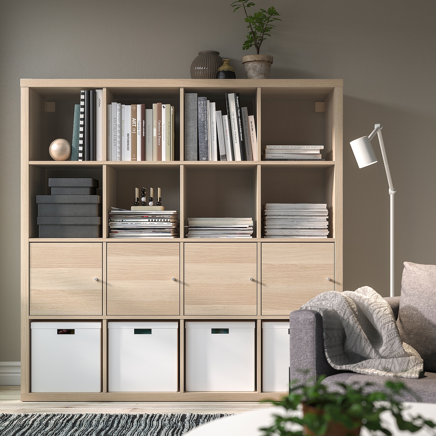 ikea kallax shelving units