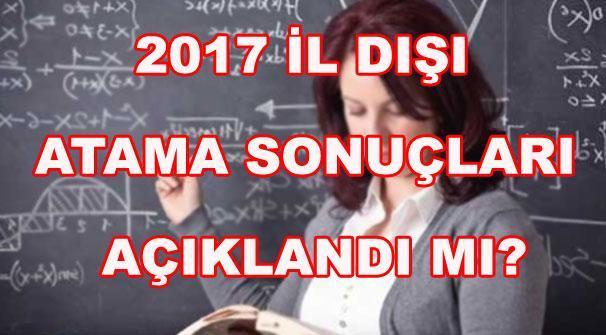 il dışı sonuçları 2017