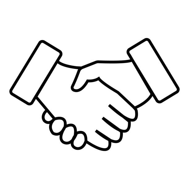 image shaking hands