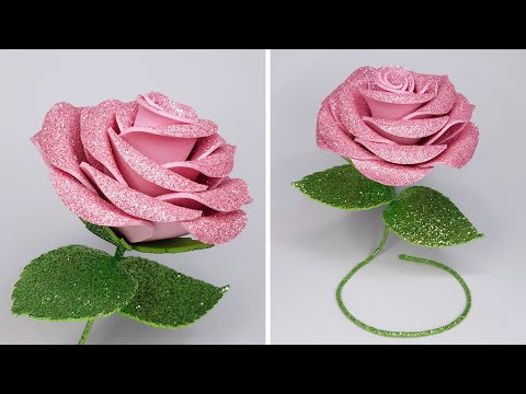 imagenes de moldes para hacer rosas de foami