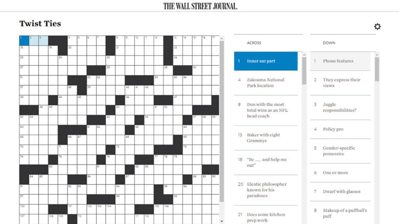 incantation opener crossword