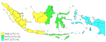 indonesia time difference