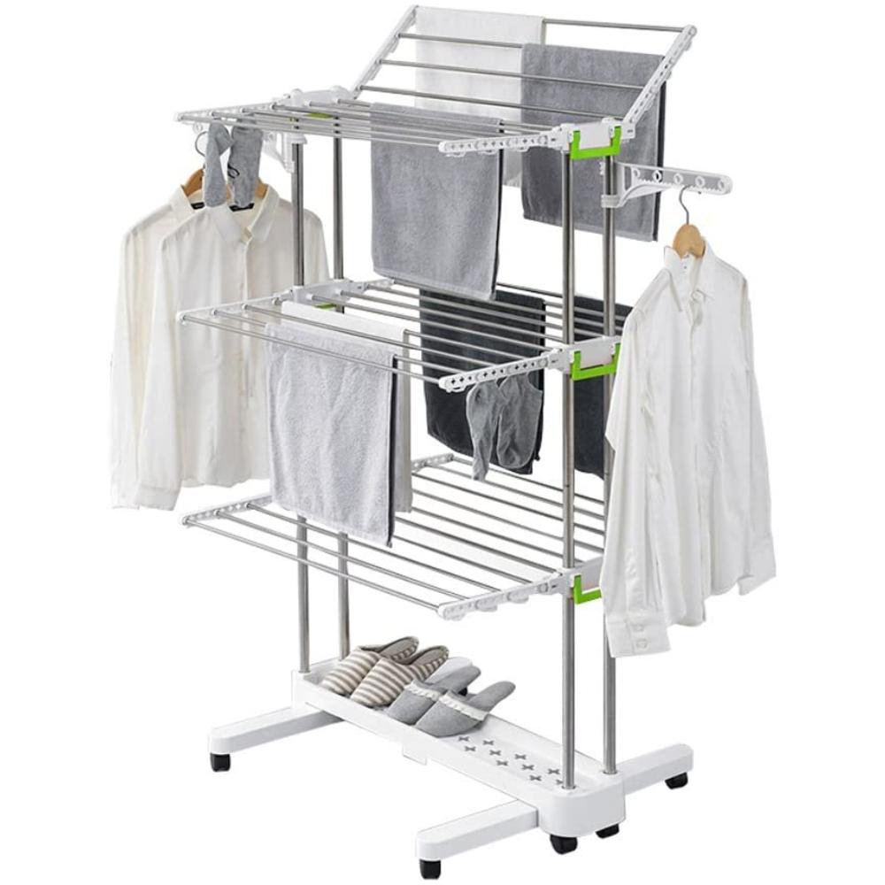 indoor clothes rack drying clothes