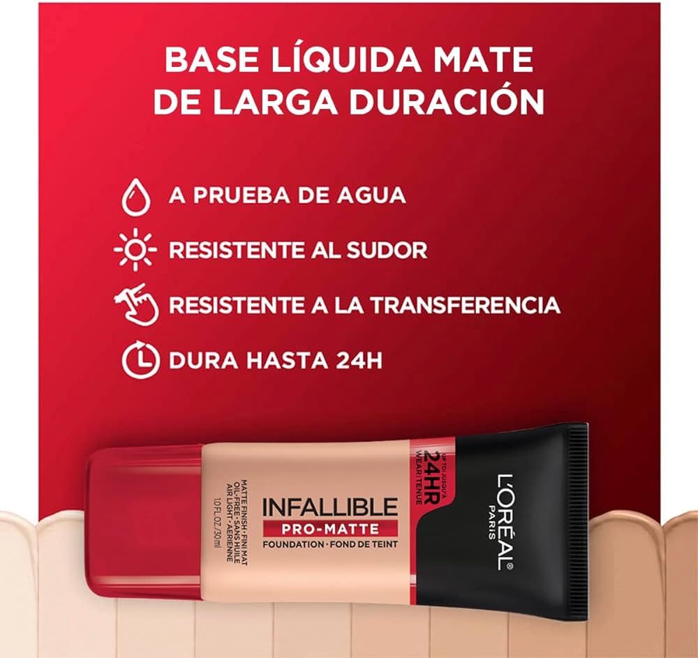 infallible pro matte precio mexico