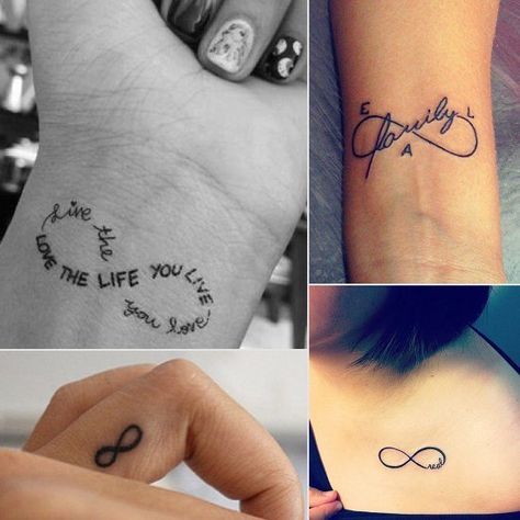 infinity symbol tattoo