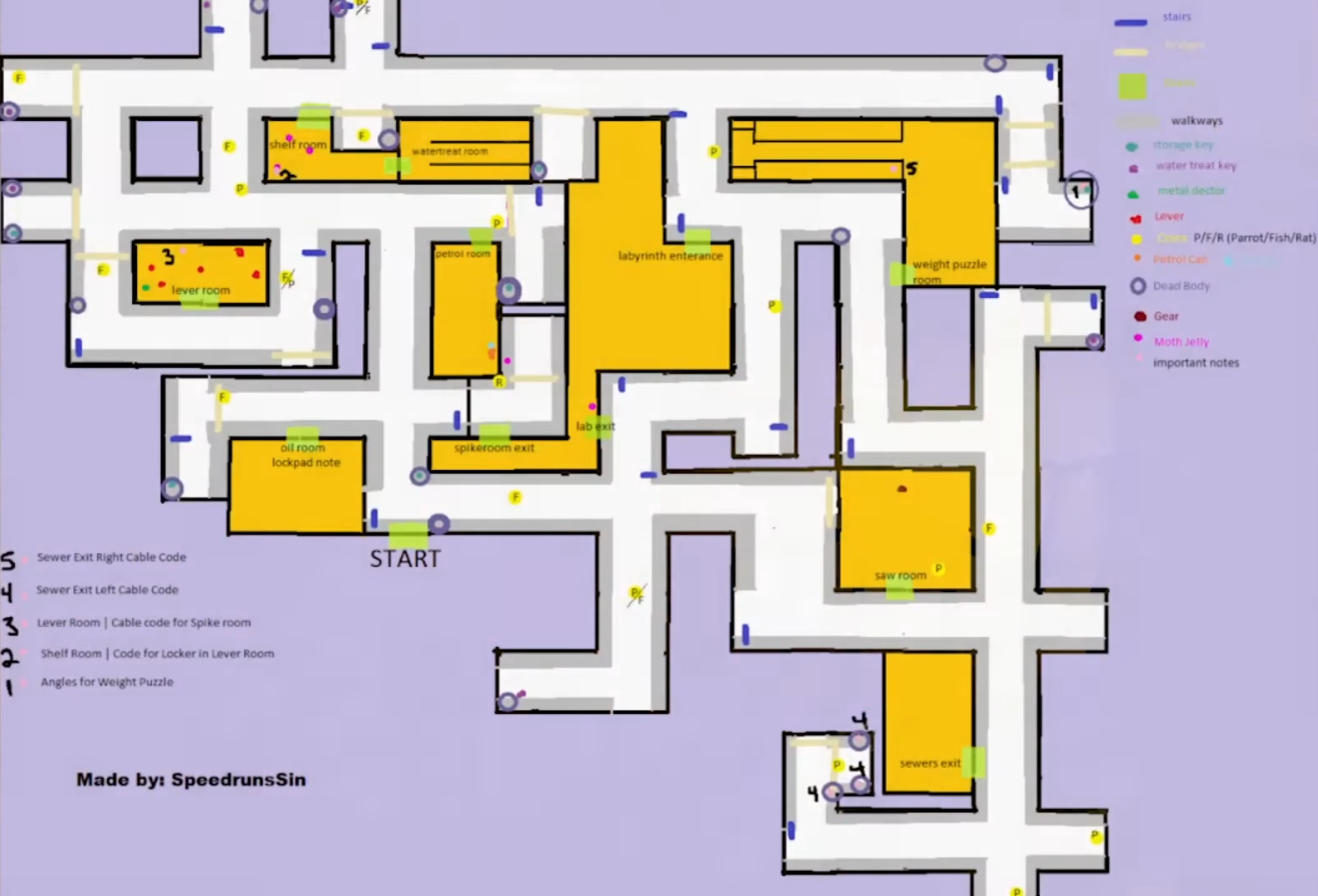 inside the backrooms sewer map