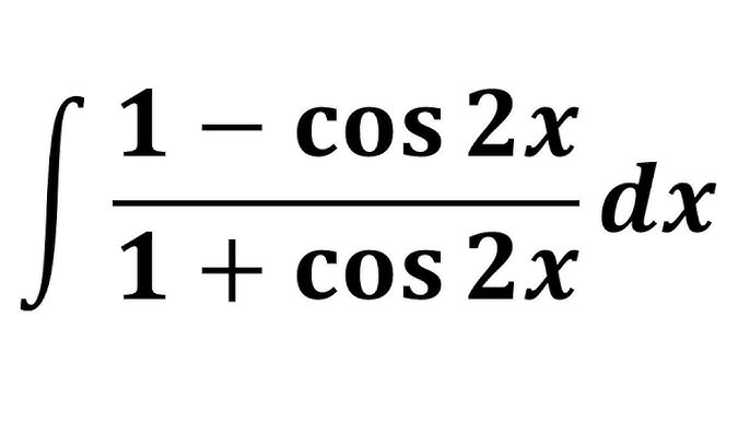 integration of 1 by cos square x