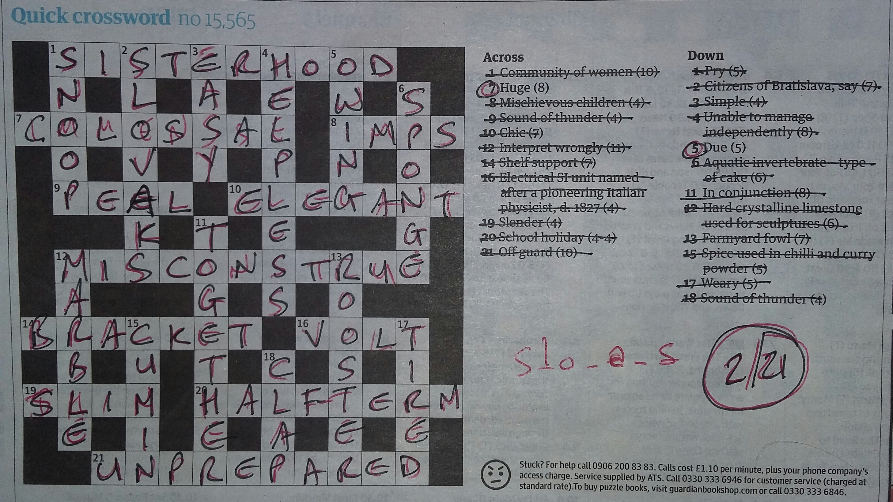 interpret wrongly crossword clue 11 letters