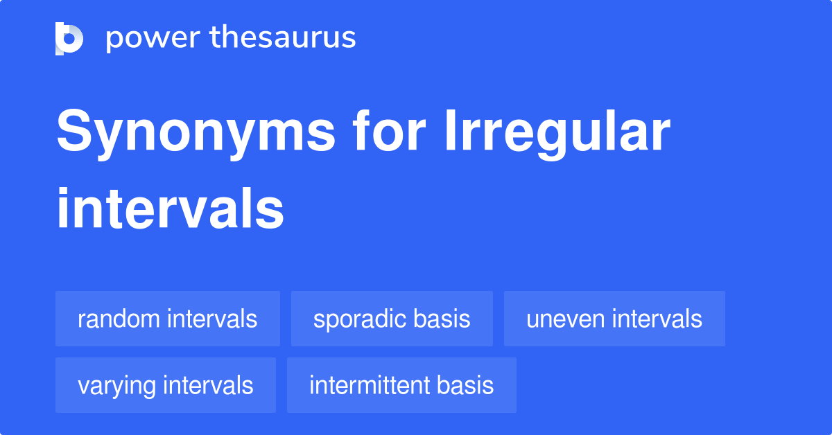 interval thesaurus