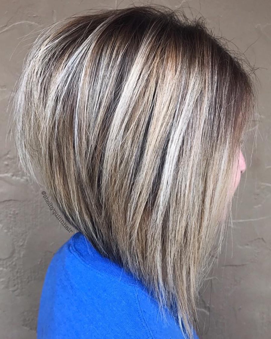 inverted bob haircut with layers