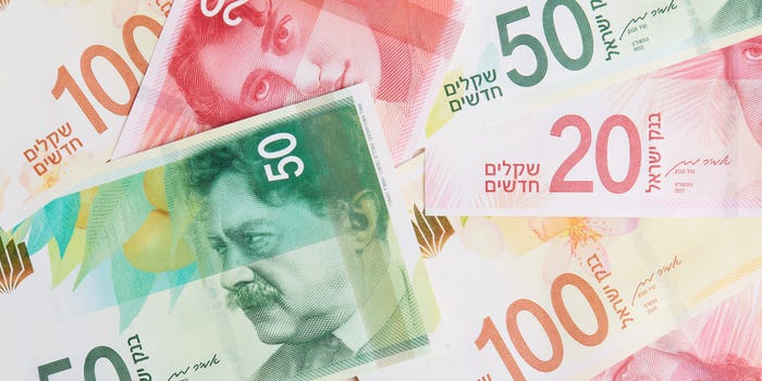 israeli shekel to usd