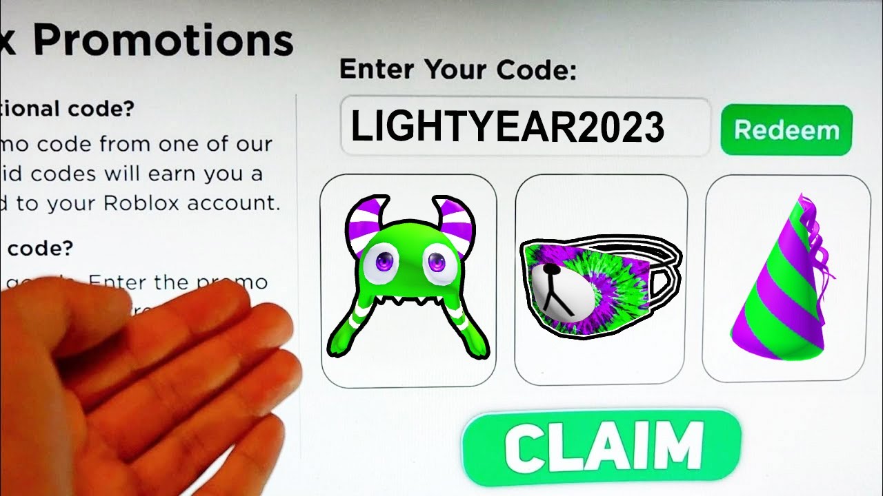 items codes roblox