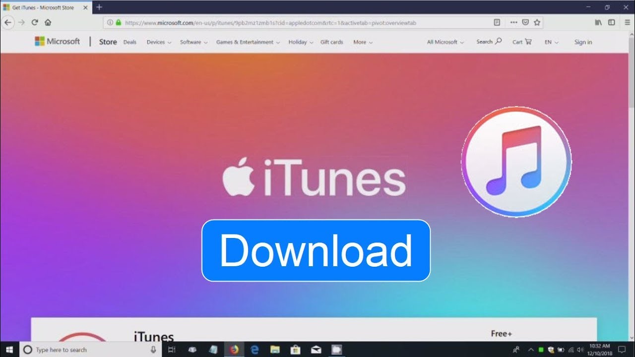 itunes software download for windows