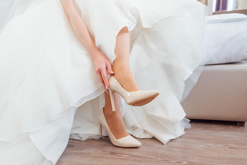 ivory color wedding shoes