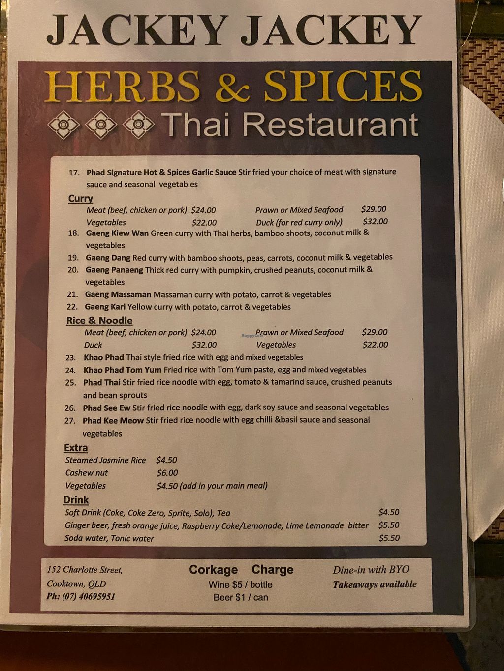 jackey jackey thai reviews