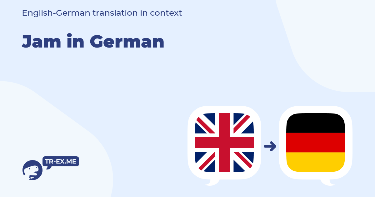 jam übersetzung deutsch englisch