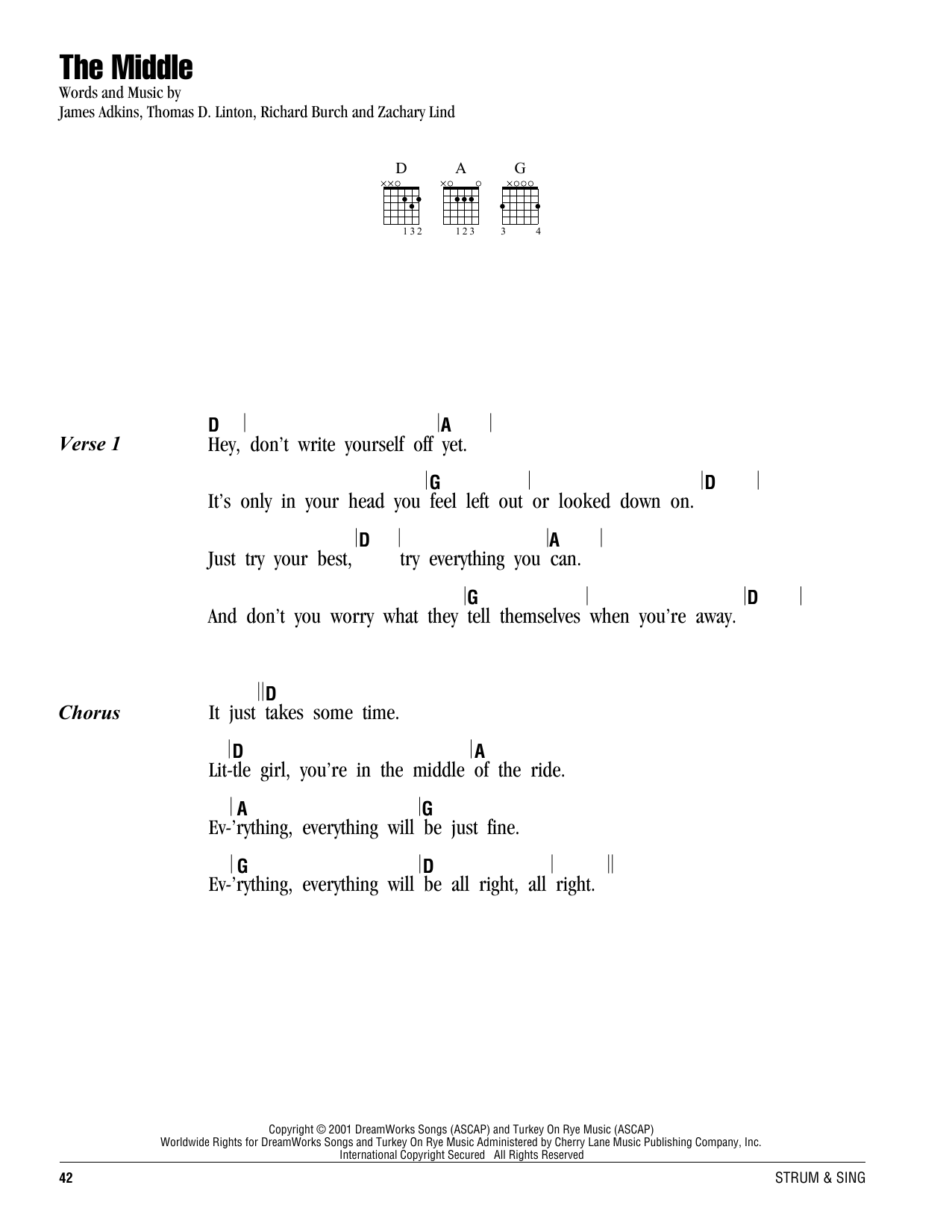 jimmy eat world chords