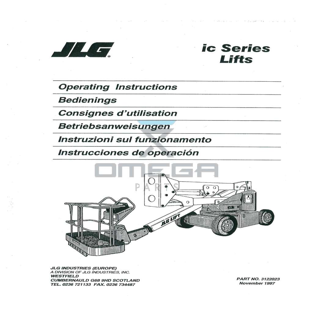 jlg manuales