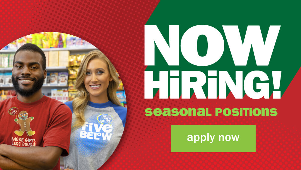 jobs at five below