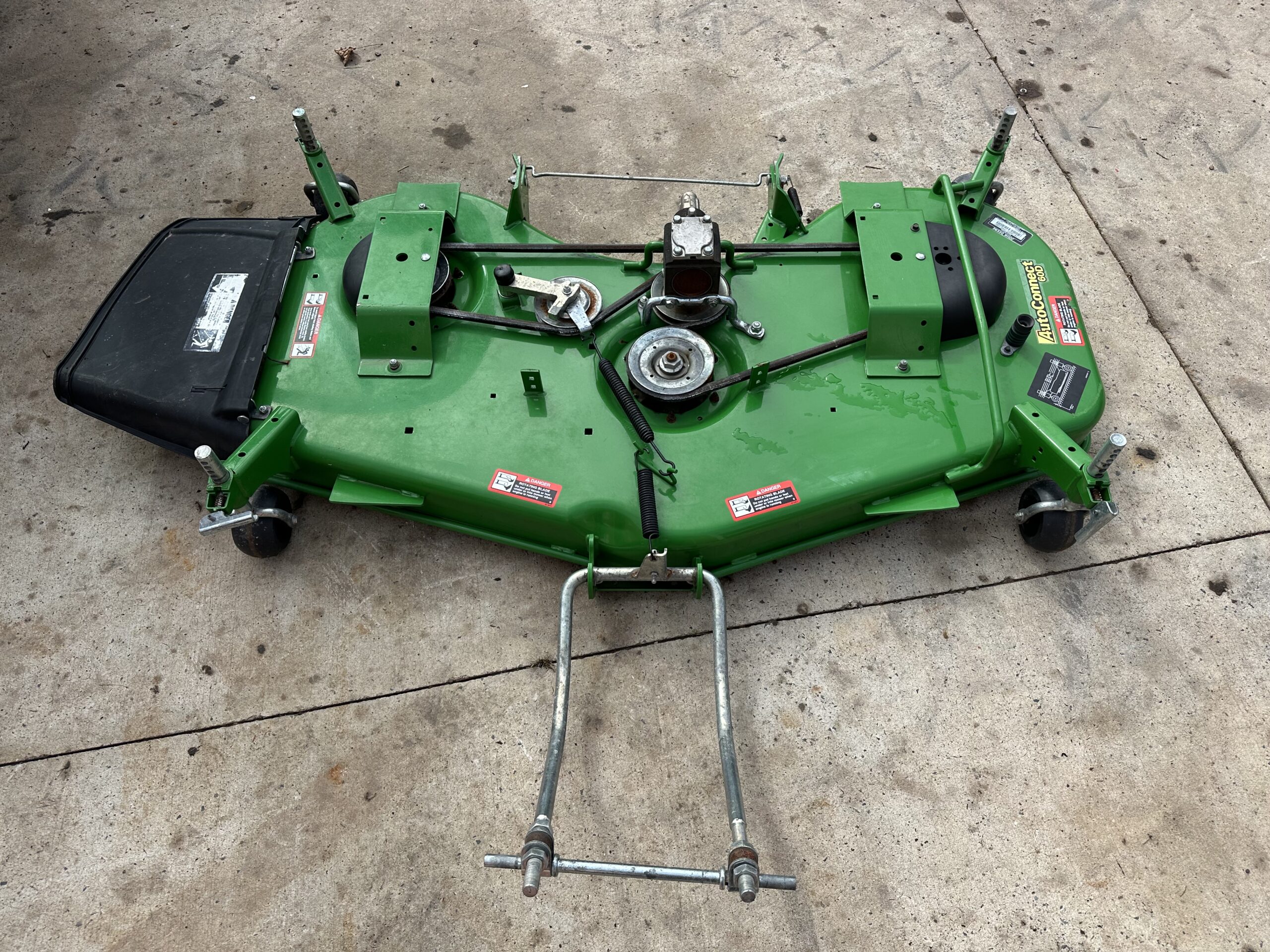 john deere 60d mower deck