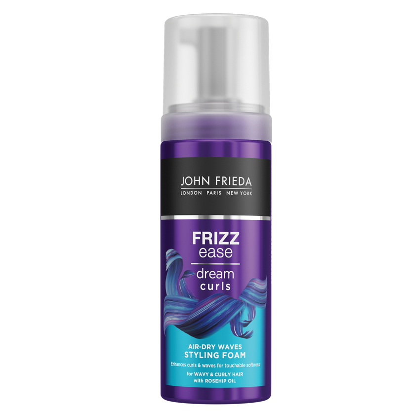 john frieda air dry waves styling foam