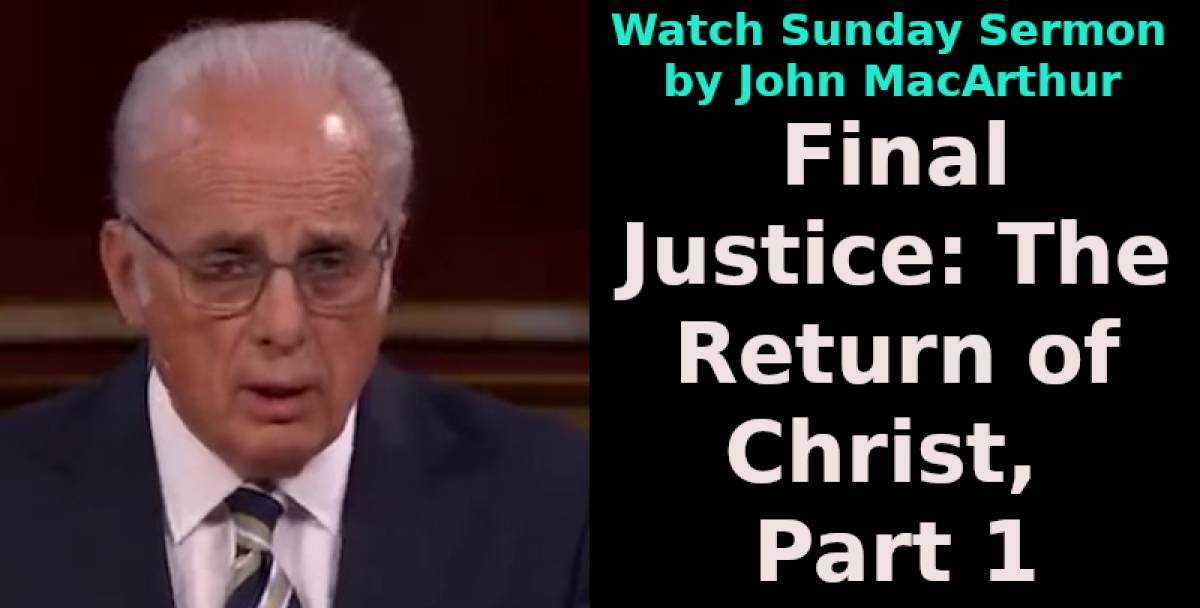 john macarthur sermons