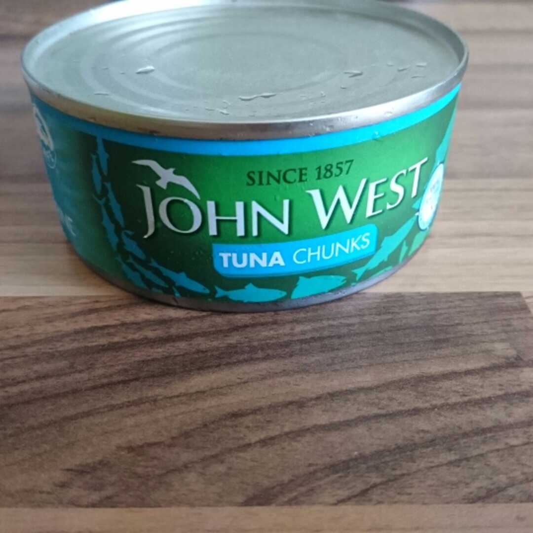 john west tuna calories