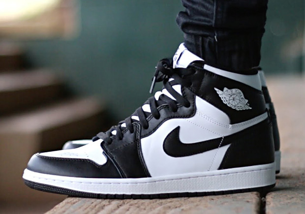 jordan 1s black and white